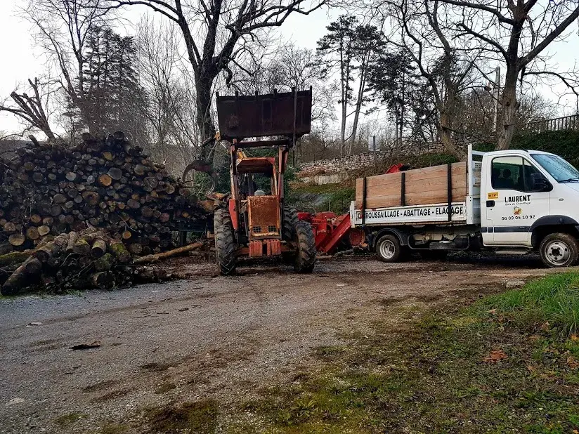 Laurent bois de chauffage