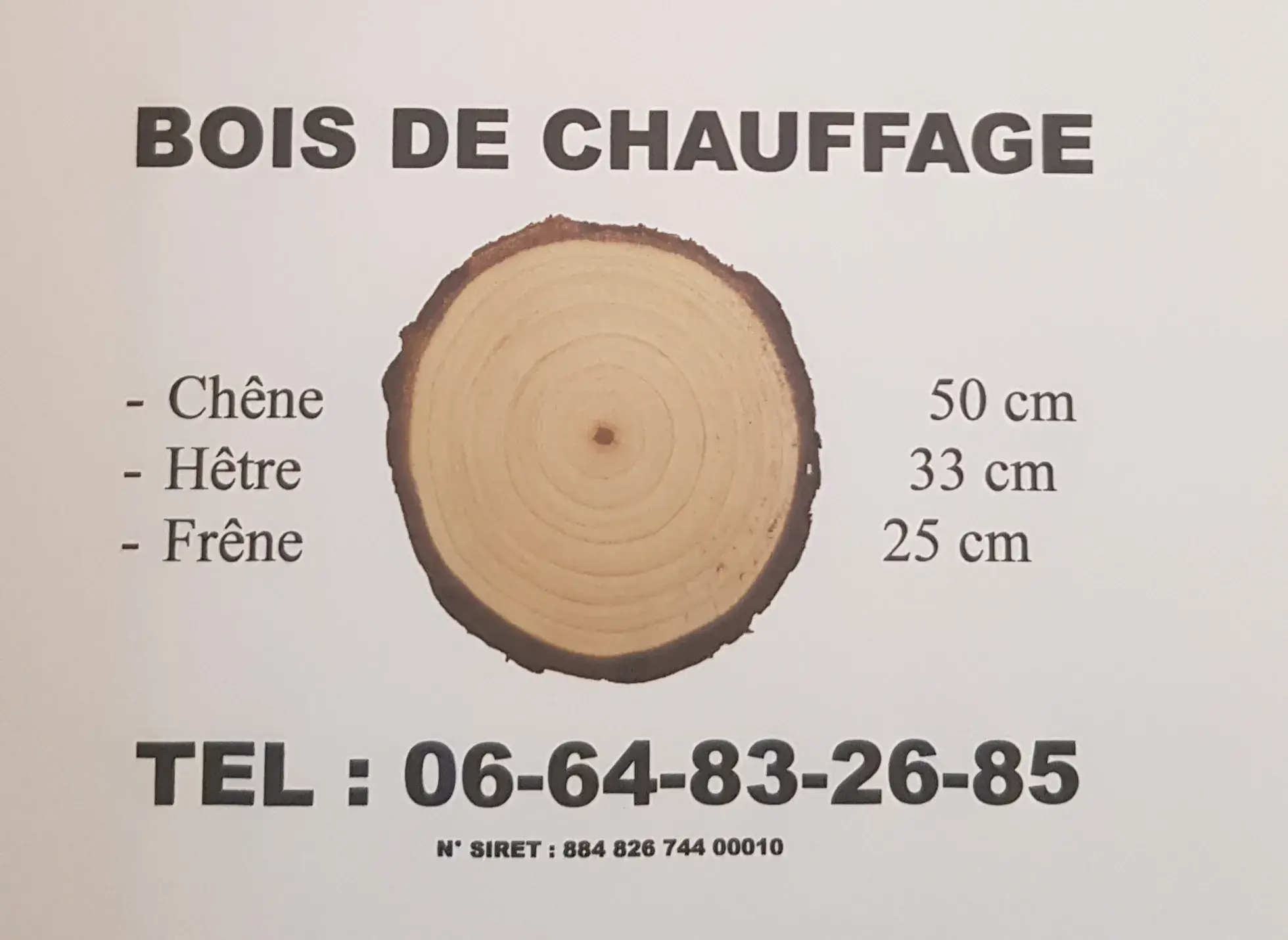 Bois de chauffage jérôme