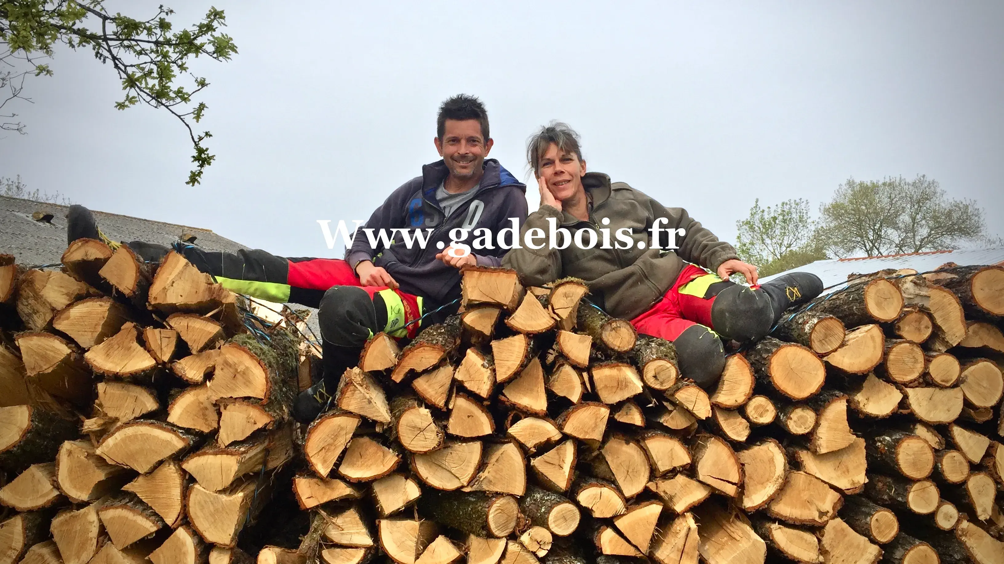 Bois de chauffage bûche en Vendée GADEBOIS