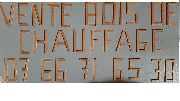 Vente de bois de chauffage & piquets