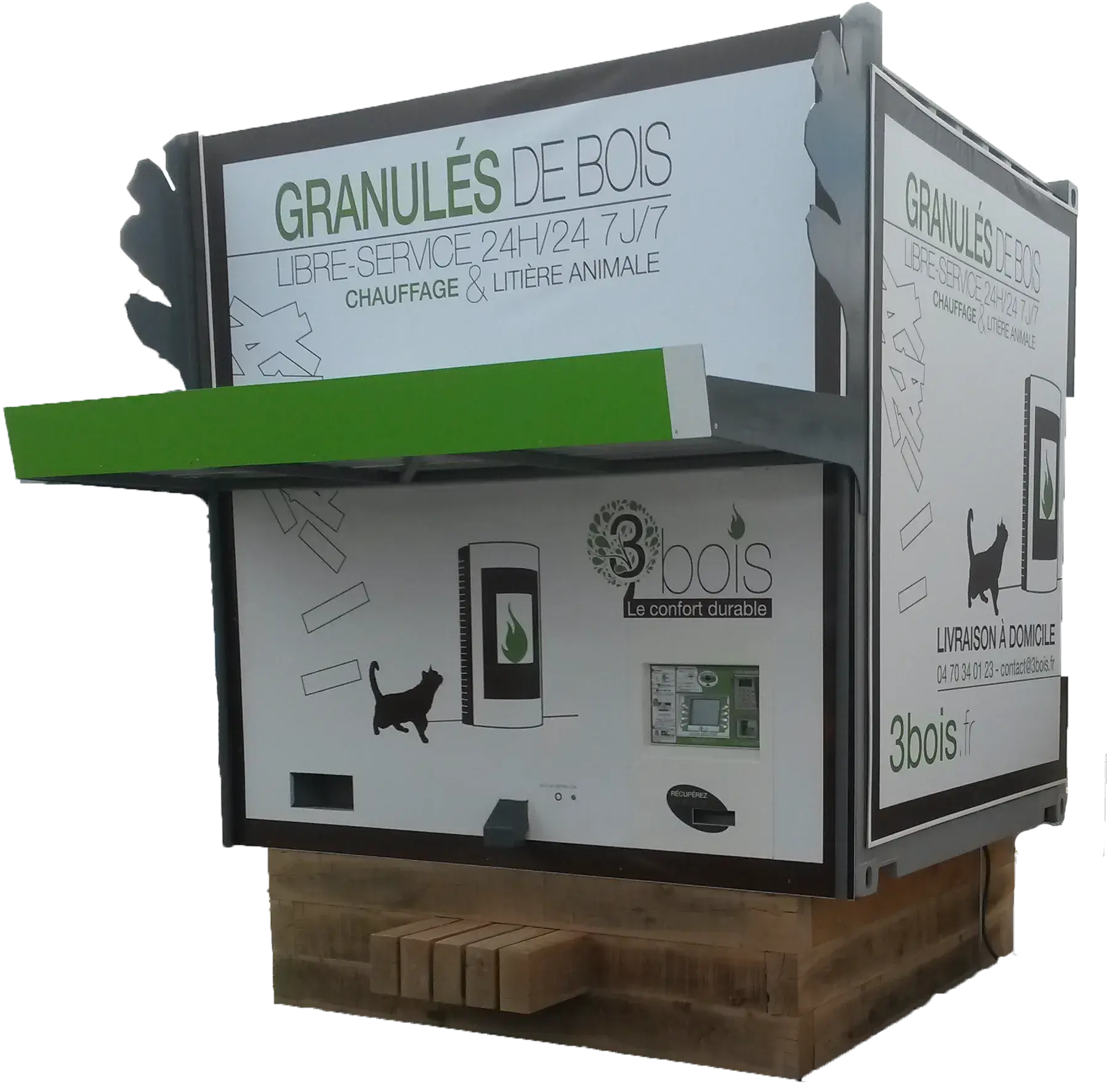 Distributeur Automatique de Granulés de Bois