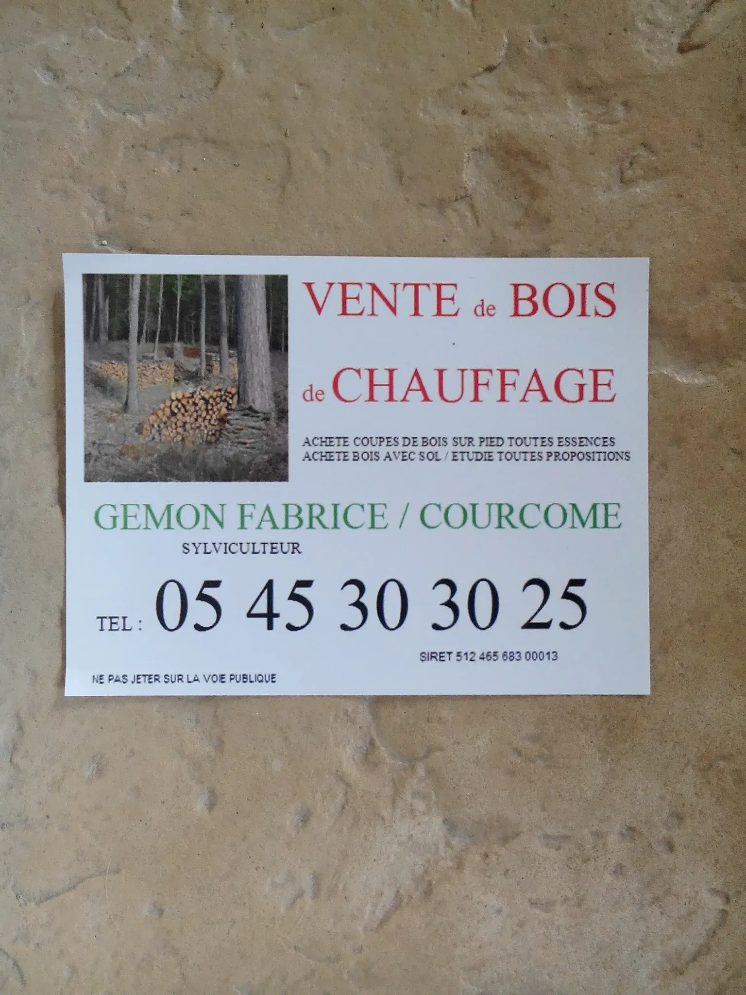 Gemon Fabrice Bois De Chauffage