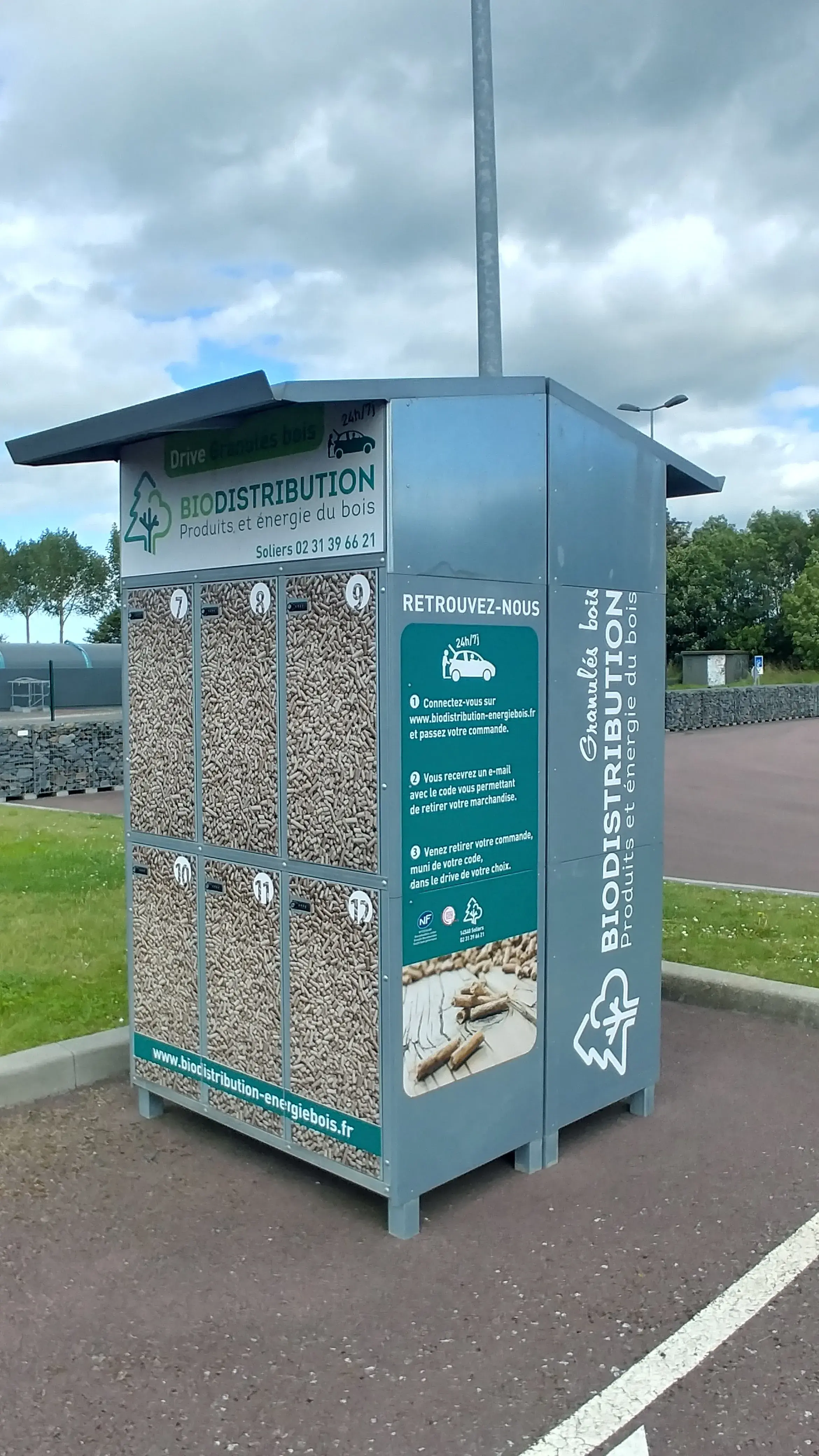 Drive granulés bois BIODISTRIBUTION produits et énergie du bois